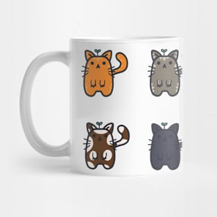 cute doodle cat design Mug